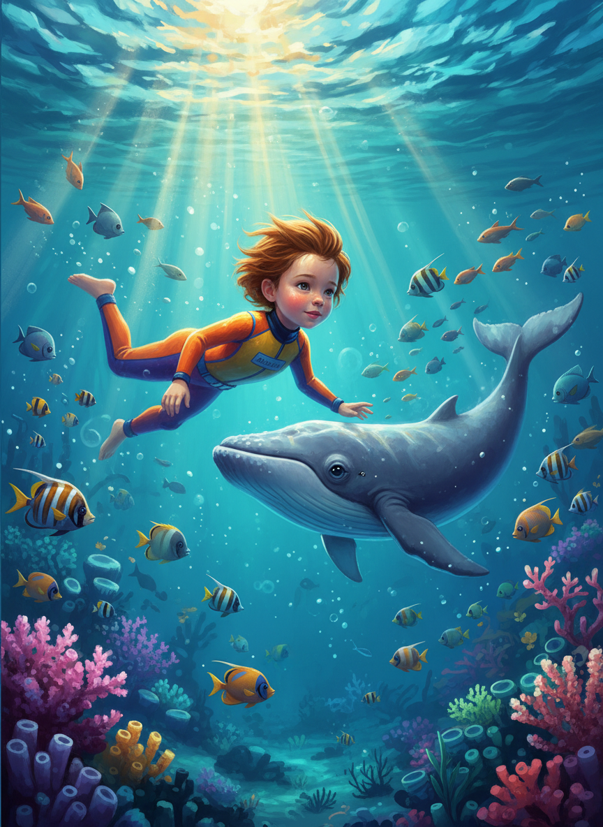 Deep Blue Adventure book cover